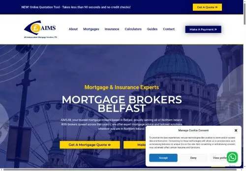 Website Image of An Independent Mortgage Solution LTD