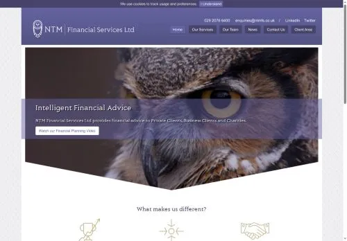 Website Image of NTM FINANCIAL SERVICES LIMITED