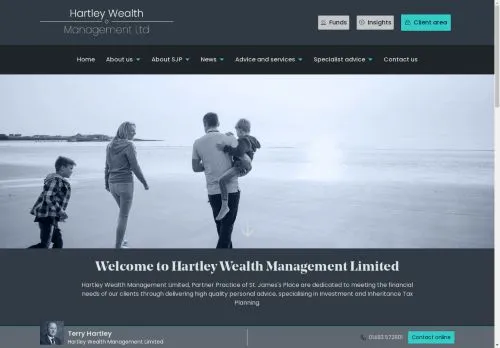 Website Image of Hartley Wealth Management Limited