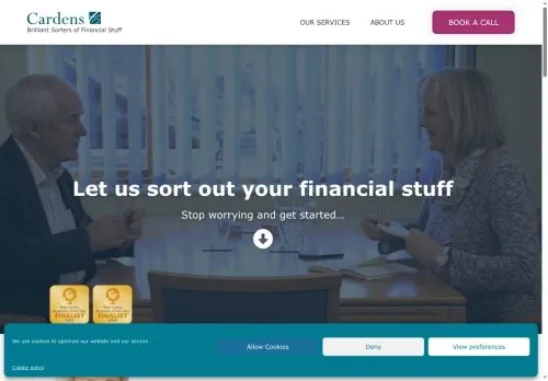 Website Image of Cardens Limited