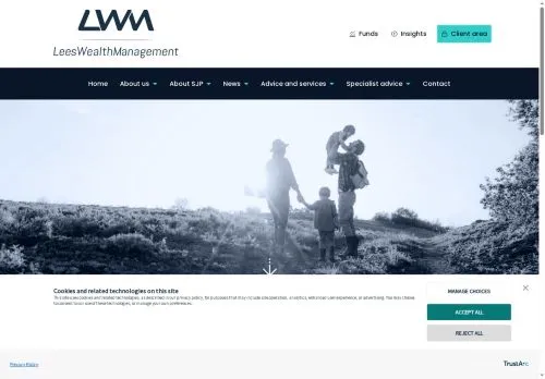 Website Image of Lees Wealth Management