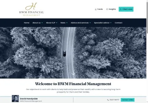 Website Image of Harlands Wealth Management LTD