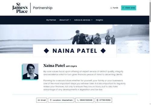 Website Image of Nainaben Patel