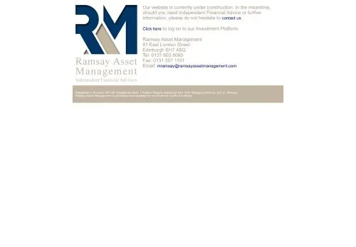 Website Image of Ramsay Asset Management Limited