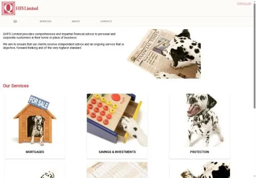 Website Image of QHFS Limited
