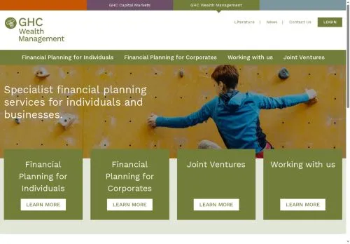 Website Image of GHC Wealth Management Limited