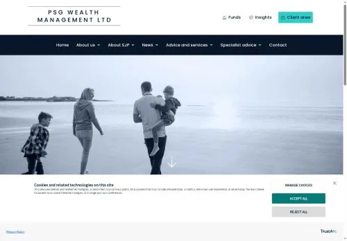 Website Image of PSG Wealth Management LTD