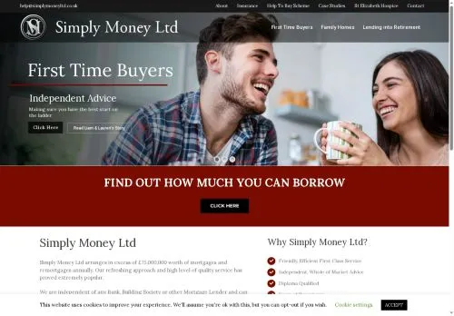 Website Image of Simply Money Limited