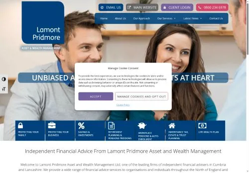 Website Image of Lamont Pridmore Asset and Wealth Management Limited