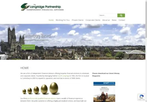 Website Image of The Langridge Partnership LLP