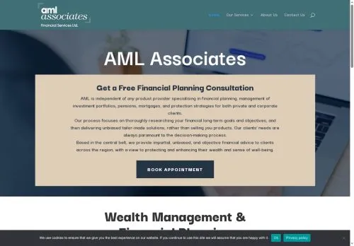 Website Image of AML Associates Financial Services LTD