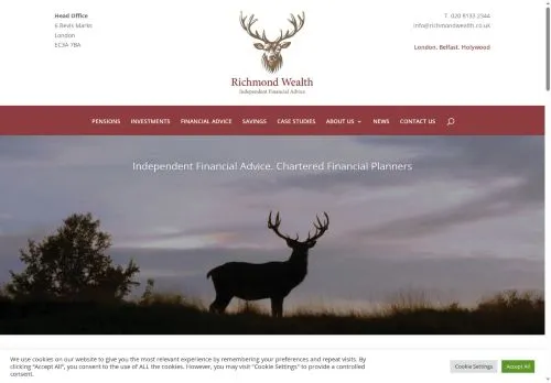 Website Image of Richmond Wealth LLP