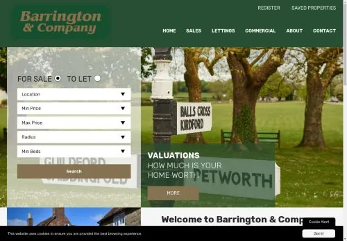 Website Image of Clive Barrington Caddick Financial Services LTD.