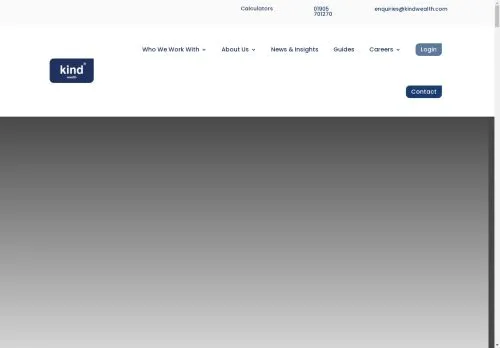 Website Image of Kind Wealth LTD