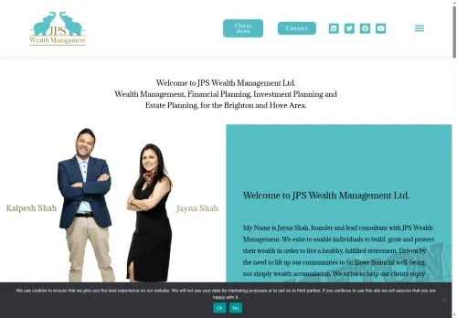 Website Image of JPS Wealth Management Limited