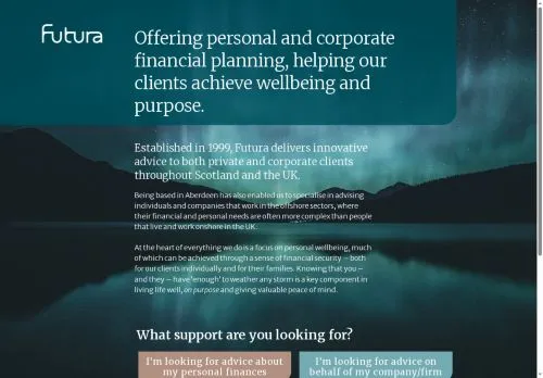 Website Image of Futura Investments Limited