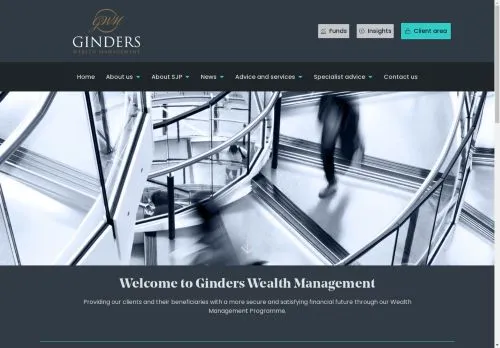 Website Image of Ginders Wealth Management Limited