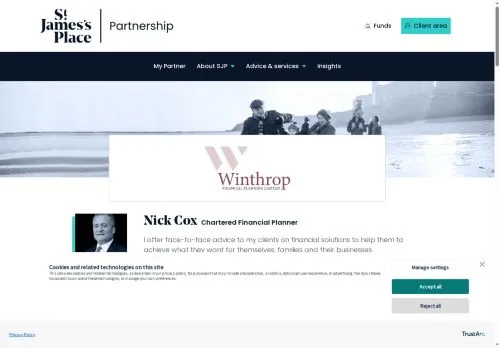 Website Image of Winthrop Financial Planning Limited