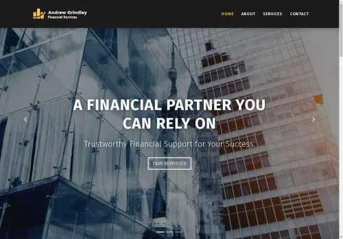 Website Image of Andrew Grindley Financial Services Limited