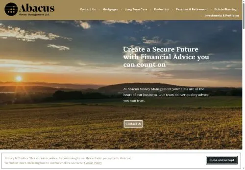 Website Image of Abacus Money Management Limited