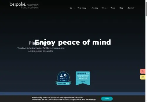 Website Image of Bespoke Independent Financial Advisers Limited