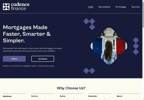 Website Image of Cadence Finance Limited