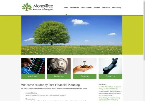 Website Image of MONEY TREE FINANCIAL PLANNING LTD