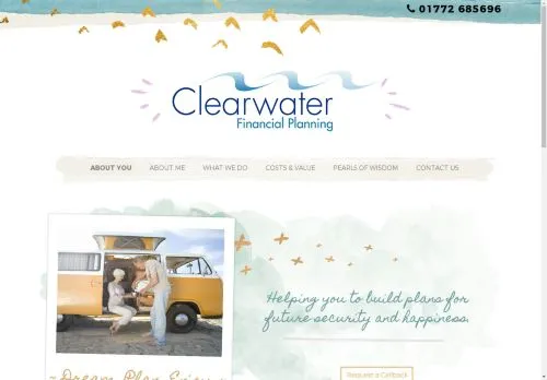 Website Image of Clearwater Independent Financial Planning Limited