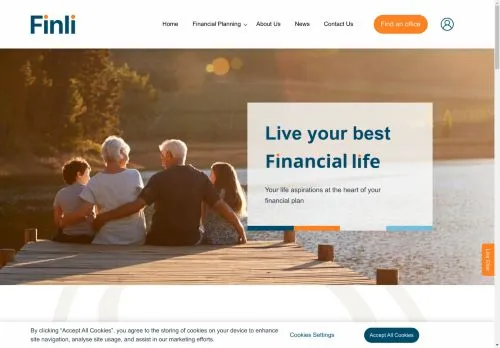 Website Image of Finli (gpherts) LTD