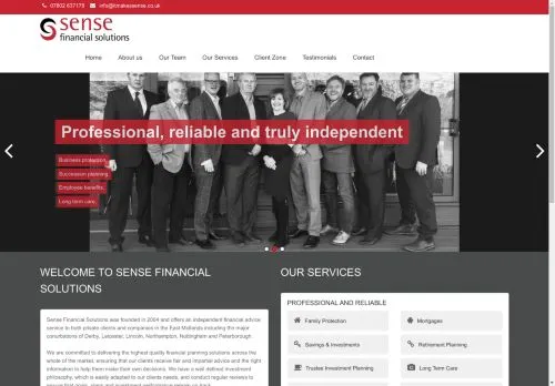 Website Image of Sense Financial Solutions Limited