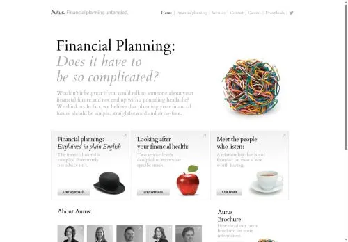 Website Image of Autus Lifetime Planning Limited