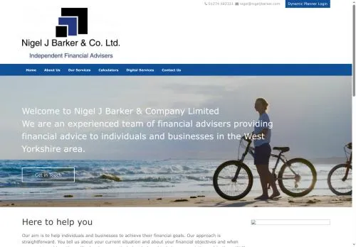 Website Image of Nigel J Barker & Company Limited