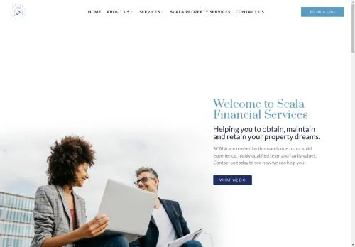 Website Image of Scala Financial Services Limited