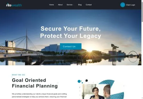 Website Image of Rite Wealth LTD