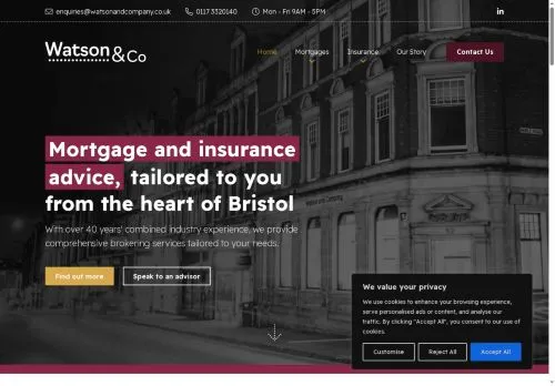 Website Image of Watson & Company (bristol) LTD