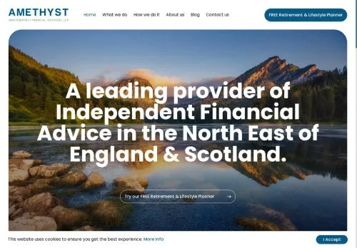 Website Image of Amethyst Independent Financial Advisers LLP
