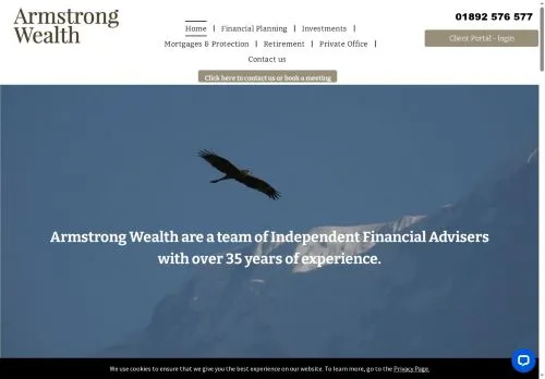 Website Image of Armstrong Wealth LTD