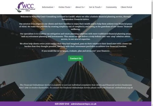 Website Image of Waverley Court Consulting LTD