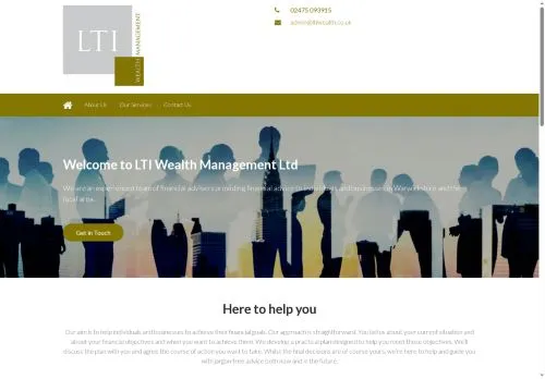 Website Image of LTI Wealth Management LTD