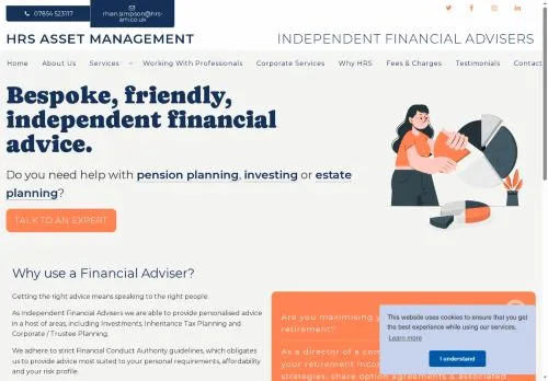Website Image of HRS Asset Management LTD