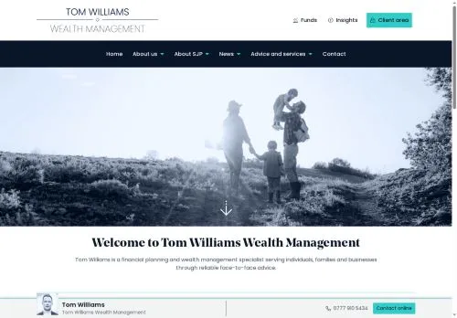 Website Image of Tom Joseph Williams