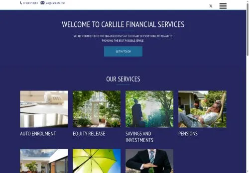 Website Image of Carlile Financial Services LTD