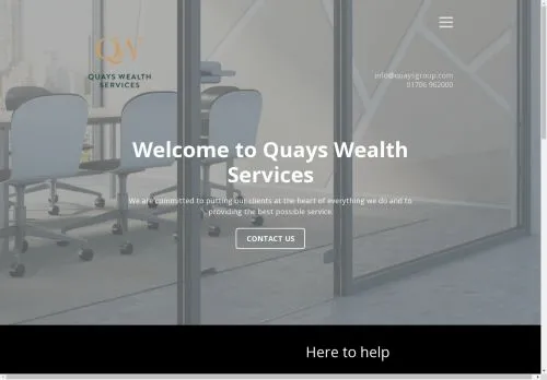 Website Image of Quays Wealth Services Limited
