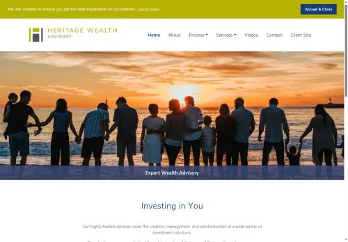 Website Image of Heritage Wealth Advisory LTD