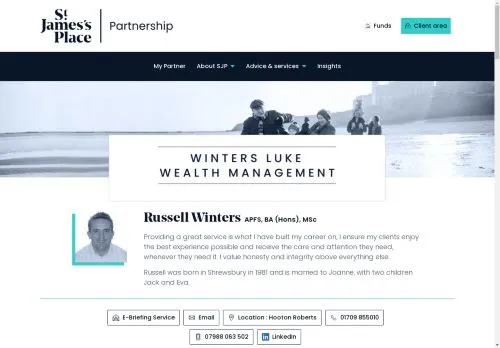 Website Image of Winters Wealth Management LTD