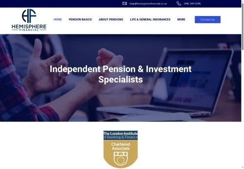 Website Image of Hemisphere Financial Limited
