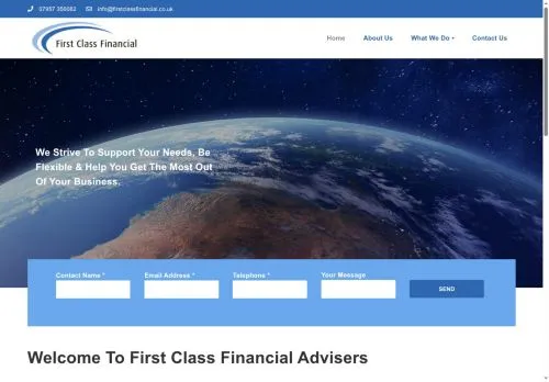 Website Image of First Class Financial Advisers LTD
