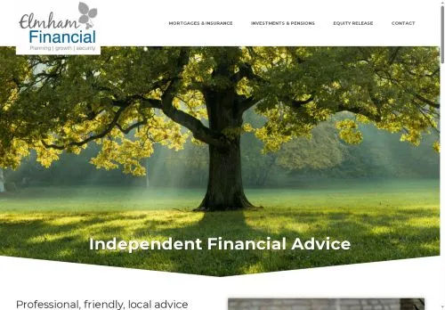 Website Image of Elmham Financial Limited