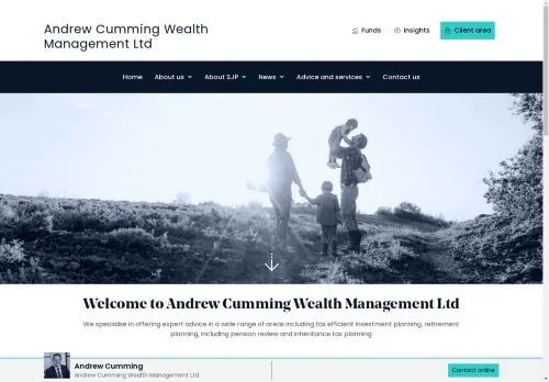 Website Image of Andrew Cumming Wealth Management LTD