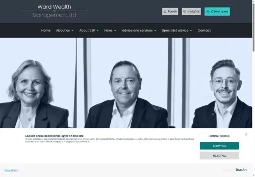 Website Image of Ward Wealth Management LTD